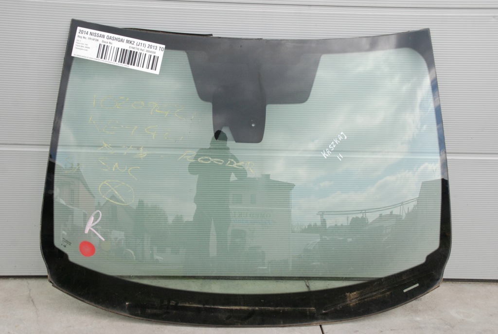 Скло лобове передні  nissan qashqai j11 дорестайлінг  2014 рік Ціна