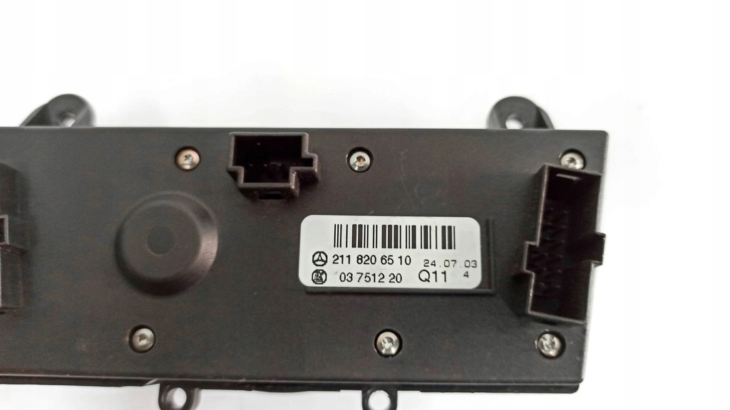 фото №15, Mercedes-benz e w211 2004 панелі керування, перемикачі