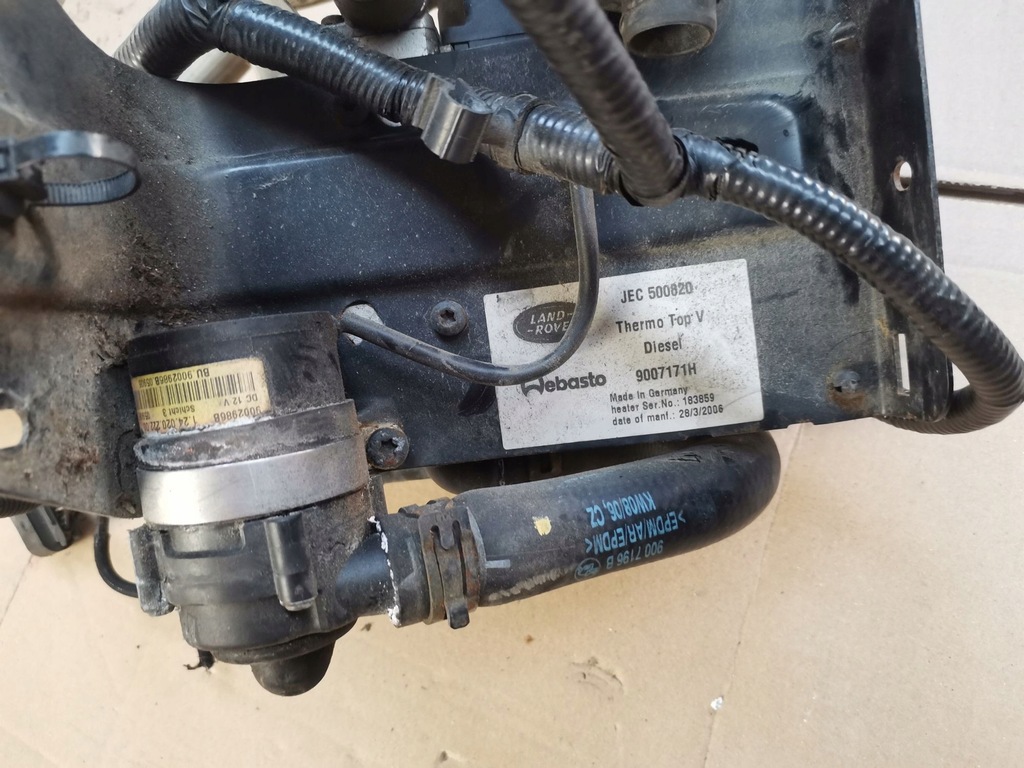 фото №2, Range rover sport webasto 9007171h