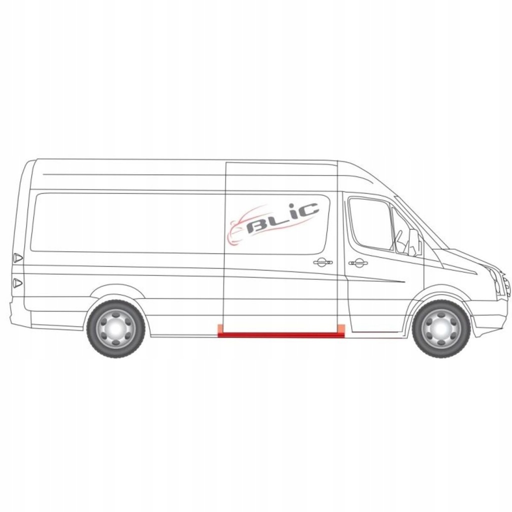 фото №2, Порог задняя r mercedes mercedes vw sprinter crafter