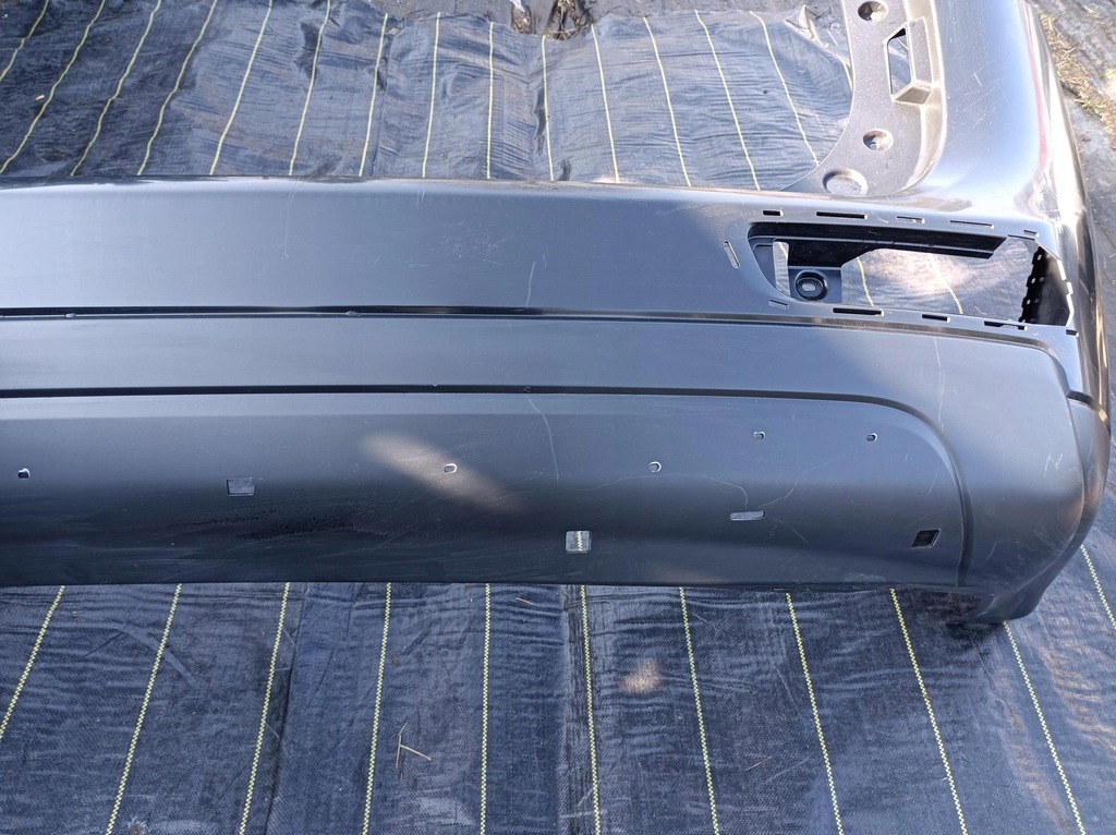 фото №7, Mitsubishi outlander iii 12-15 бампер задня задній na wpinane накладки