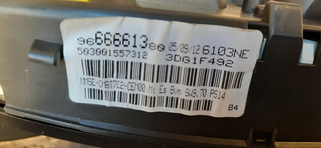 фото №9, Счетчик приборы спидометр rcz 9666661380