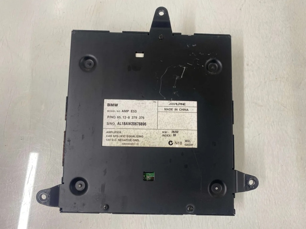 Bmw x5 підсилювач аудіо 2002 suv 4/5dr 65128379376 01-03 дизель 3.0d Оригінал
