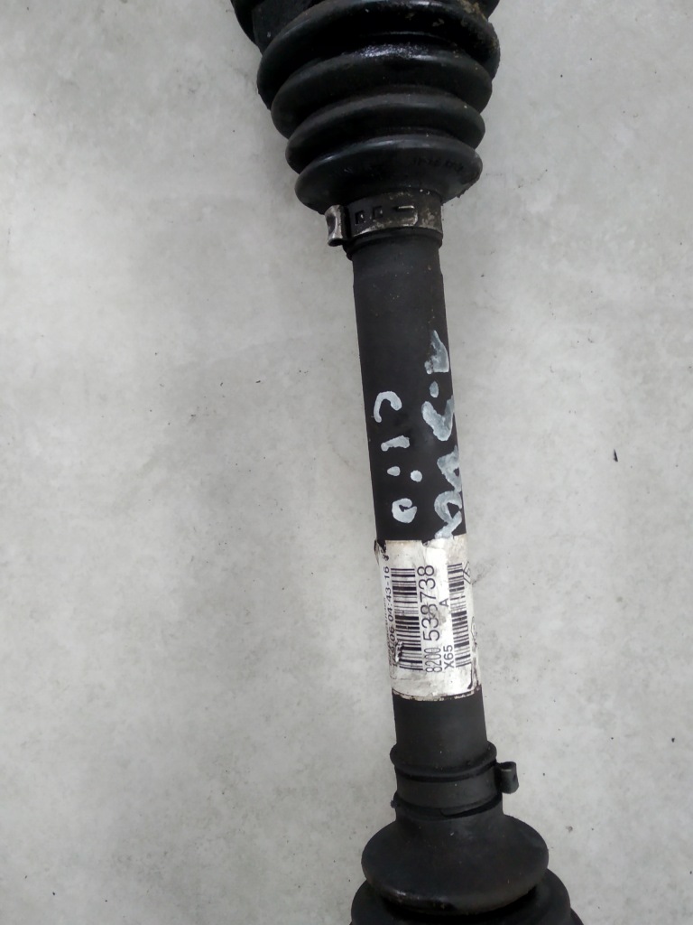 Приводной вал правая длинная renault clio 2 1.5 dci 8200538738 Оригинал