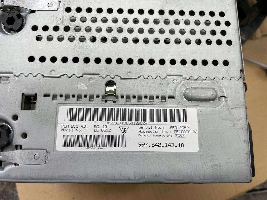 фото №5, Навигация navi радио dvd porsche 911 997 комплект