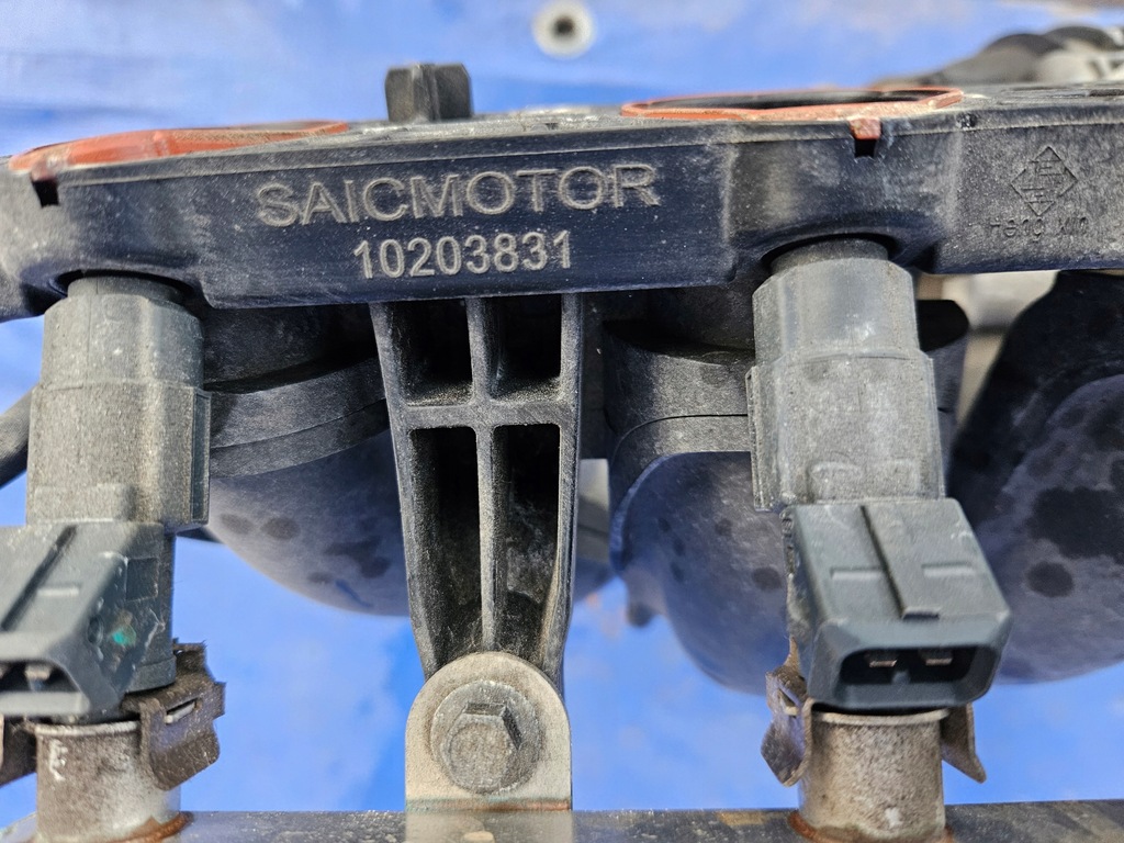 фото №5, Mg zs 17- 1.5 колектор всмоктуючий молдинг упорскування дросельна заслінка