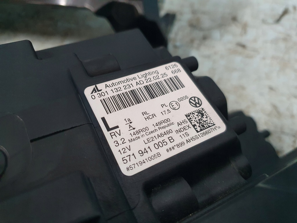 фото №14, Лампа vw tiguan 3 iii 571 full led левая правая перед комплект