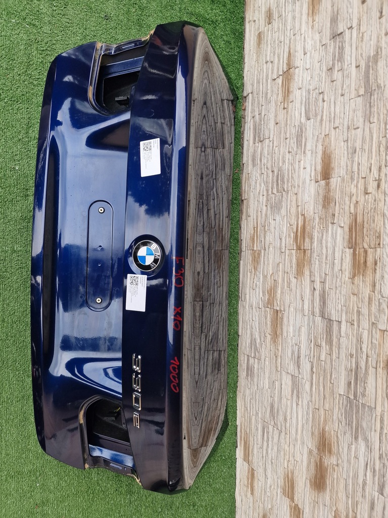 фото №1, Крышка багажника задняя bmw 3 f30 цвет x10