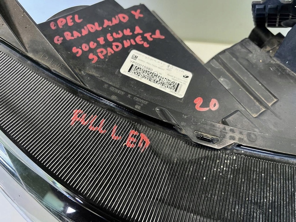 фото №9, Лампа правая перед opel grandland x 17-