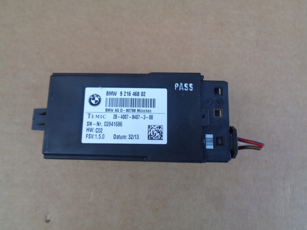 фото №1, Bmw 1 f21 модуль сидіння 921646802