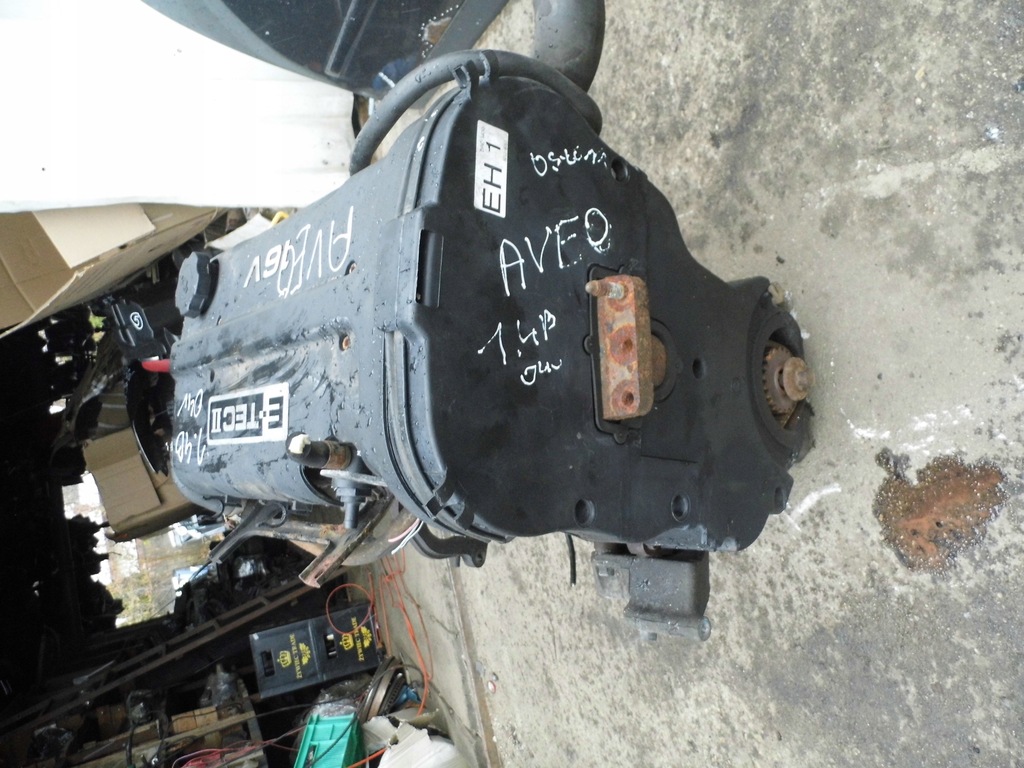 фото №6, Chevrolet aveo t200 1.4b 04' двигатель голый блок двигателя