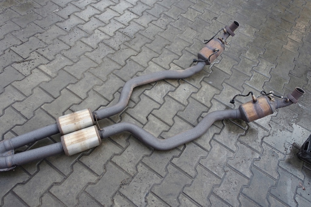 фото №7, Mercedes r230 sl гаситель конечный выхлоп sl350 катализатор 2304903314