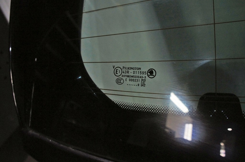 фото №9, Tp256 skoda scala ^ кришка багажника багажника black скло 20r