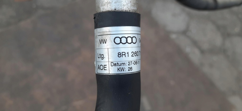 фото №6, Wąż шланг трубка кондиционера q5 8r 8r1260712d