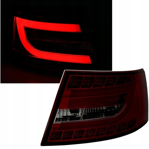 Фонари audi a6 c6 4f седан 04-08r led полоса 7pin r-b super эффект!! Доставка