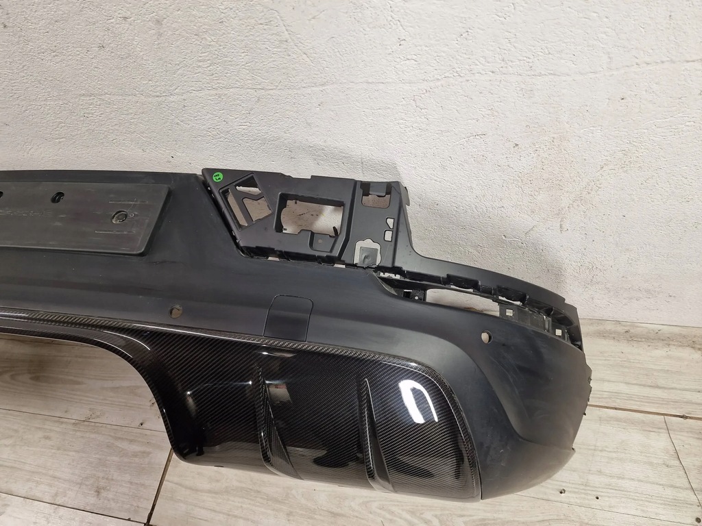 фото №8, Бампер задняя задний porsche cayenne coupe turbo gt карбон