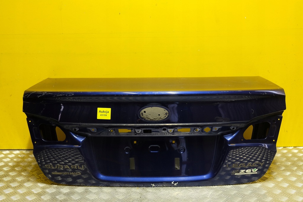 фото №1, Subaru legacy sedan 2014- кришка багажника багажника задня usa