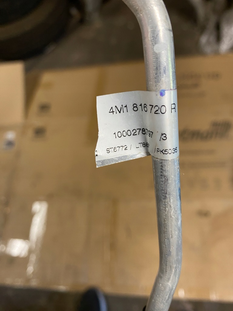 фото №7, Porsche cayenne iii 9y 9y0 audi q7 q8 шланг трубка кондиционера 4m1816720r