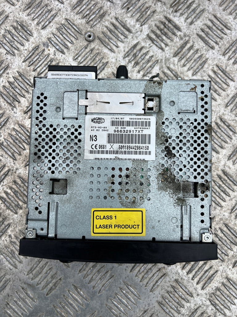 фото №4, Peugeot 307 lift радіо cd mp3 навігація 96632917xt rt3