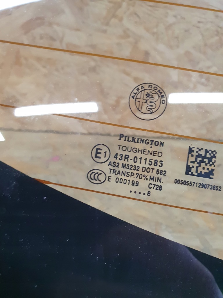 фото №9, Alfa romeo giulia скло задня 18 rok