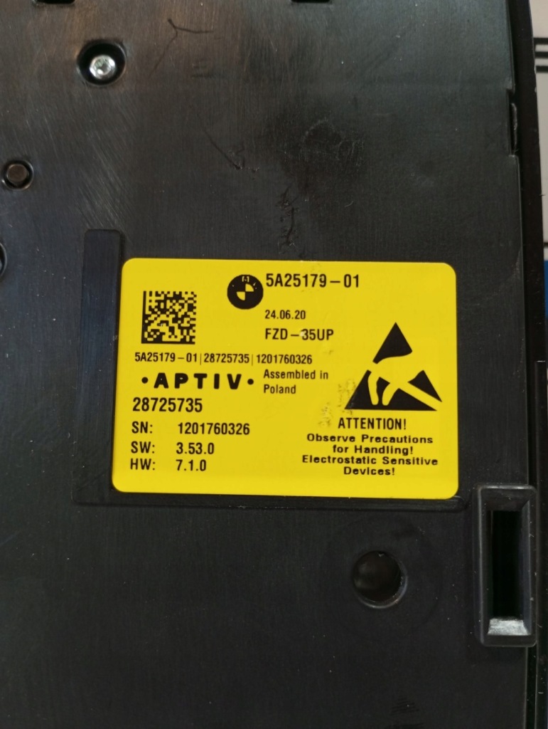 фото №7, Bmw g01 g30 g20 центр funkcyjne крыша лампа потолочный панорама 5a25179