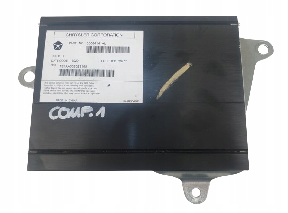 фото №1, Jeep compass i lift підсилювач аудіо boston 05064141al oryg