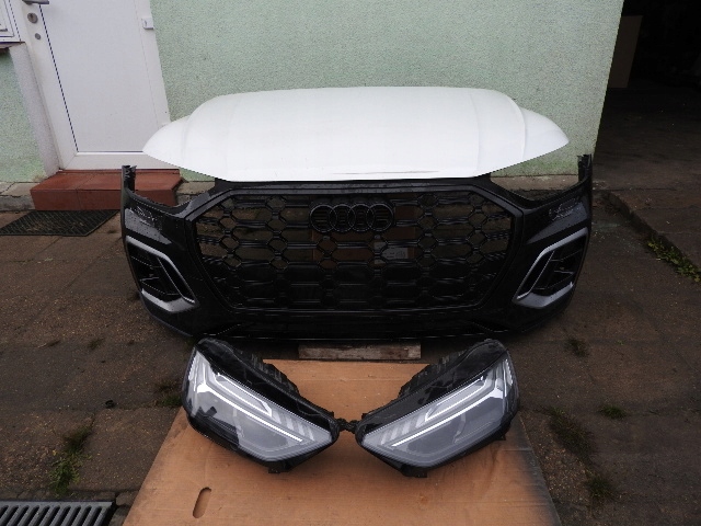 фото №1, Audi q5 lift 80a 80f капот перед белый