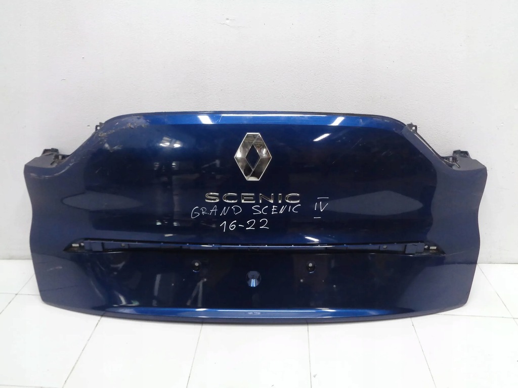 фото №1, Renault scenic iv grand крышка багажника накладка крышки задняя 16-22r