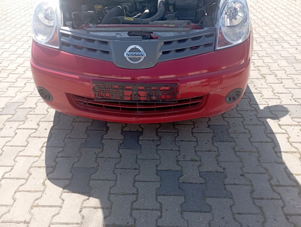фото №1, Nissan note i бампер передний перед