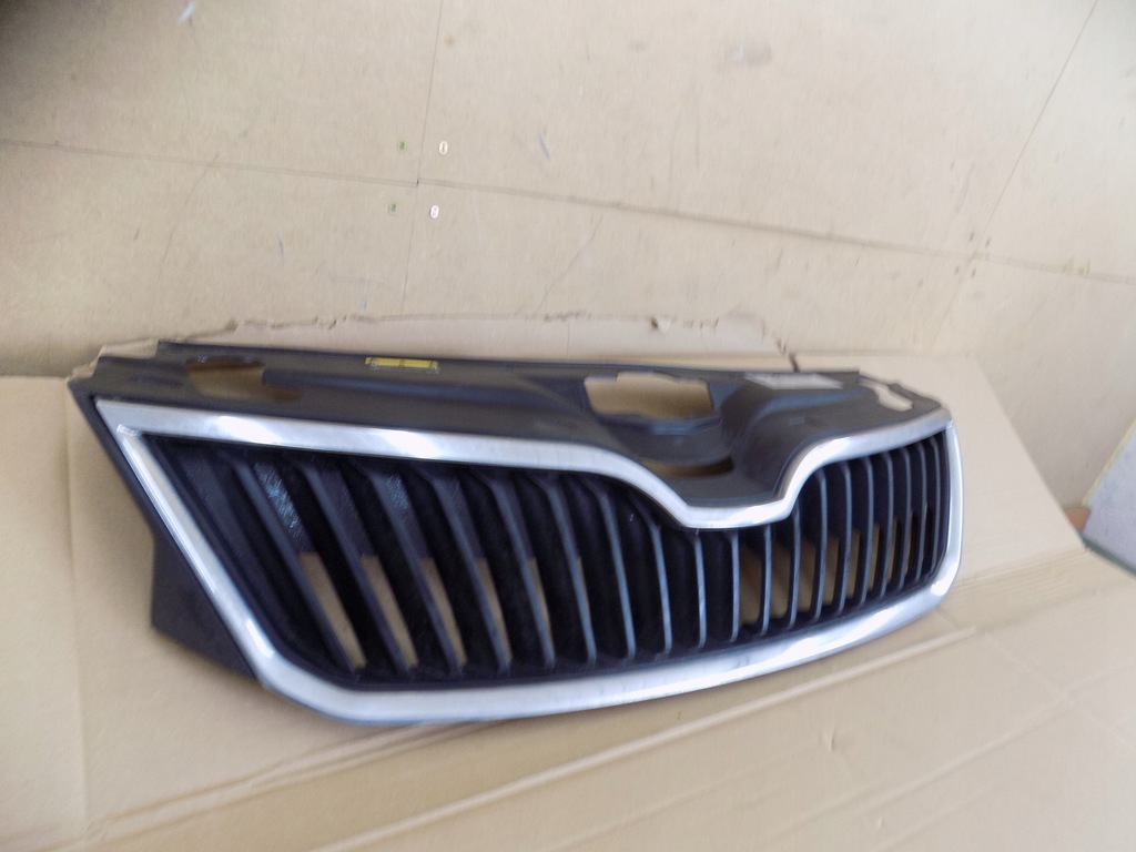 фото №3, Решётка радиатора решётка радиатора skoda rapid перед передняя 5ja853668 оригинал europa