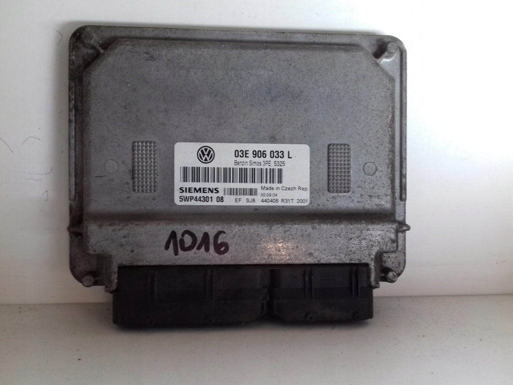 фото №1, Блок управления двигателя 03e906033l, 5wp4430108
