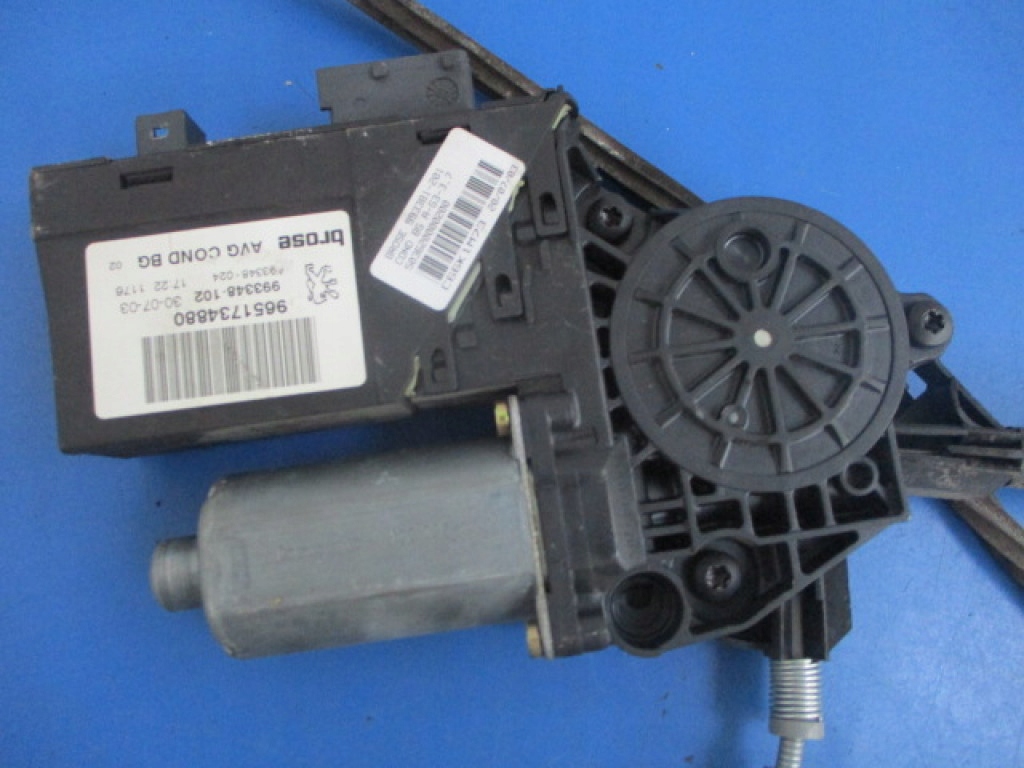 фото №8, Peugeot 307 cc cabrio подъемник стекло перед+ моторчик+ модуль 9651734880