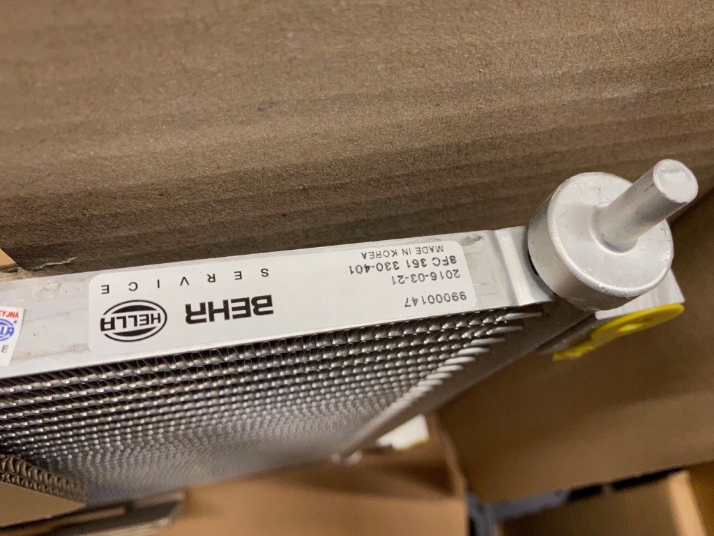 фото №8, Behr конденсатор honda civic vii 2001-