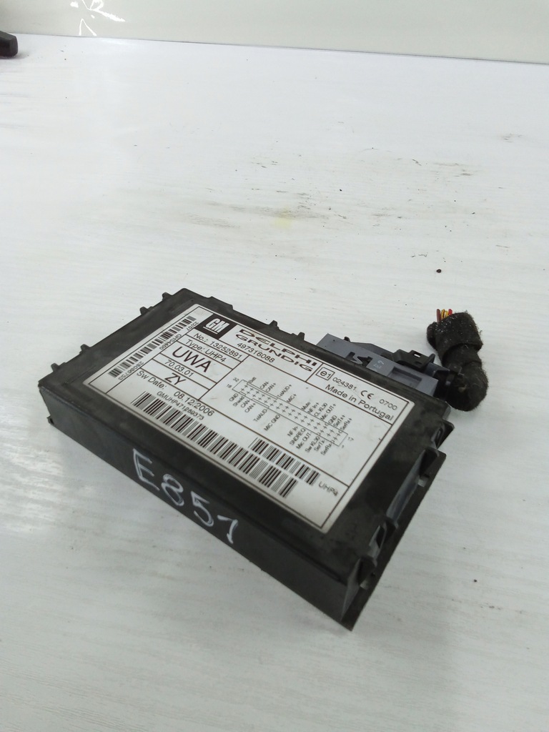 фото №1, E851 модуль bluetooth corsa d 13252891