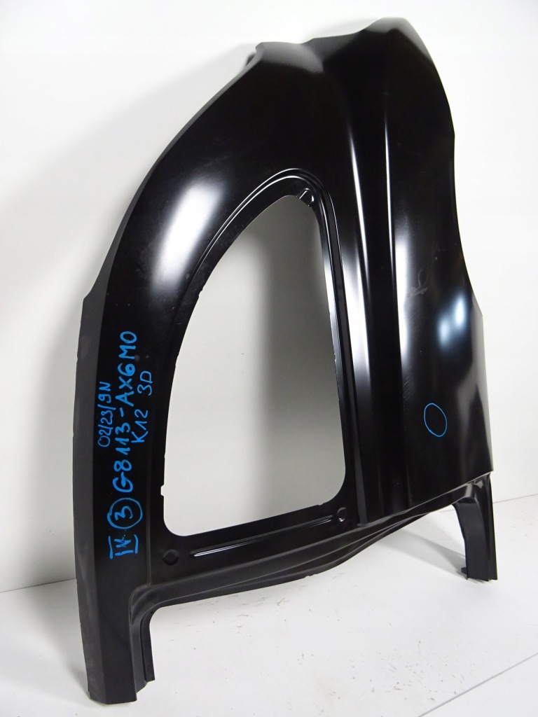 фото №9, Nissan micra k12 3d крыло левый задняя новый оригинал g8113-ax6m0