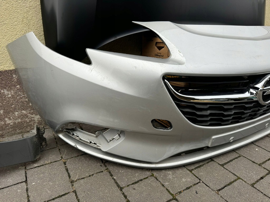 фото №6, Opel corsa e 14- капот бампер балка крыло панель фары лампа правая led перед