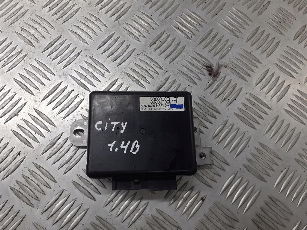 фото №1, Бортовой компьютер honda city 1.4 39980-sel-fo