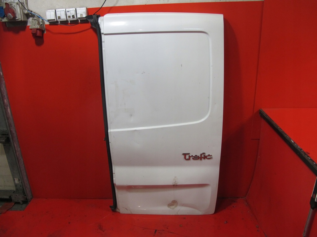 фото №1, Trafic ii vivaro двері задня праве білий 01-14