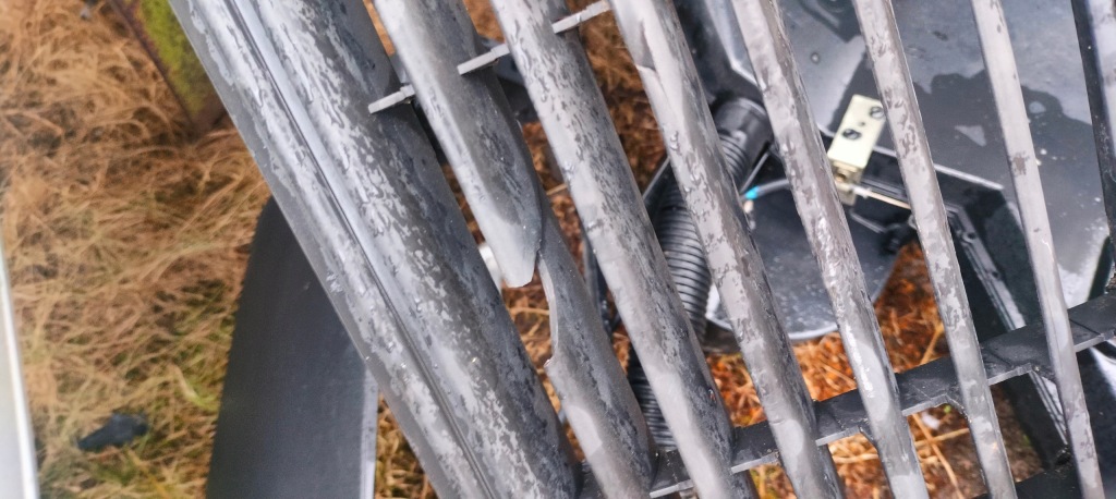 фото №11, Vw transporter t3 255853652 решётка перед бампера радиатора 79- оригинал