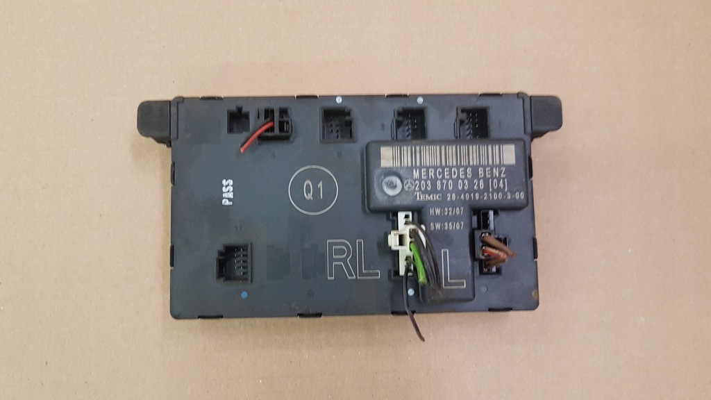 фото №1, Модуль дверь левый mercedes 2038700326 k21