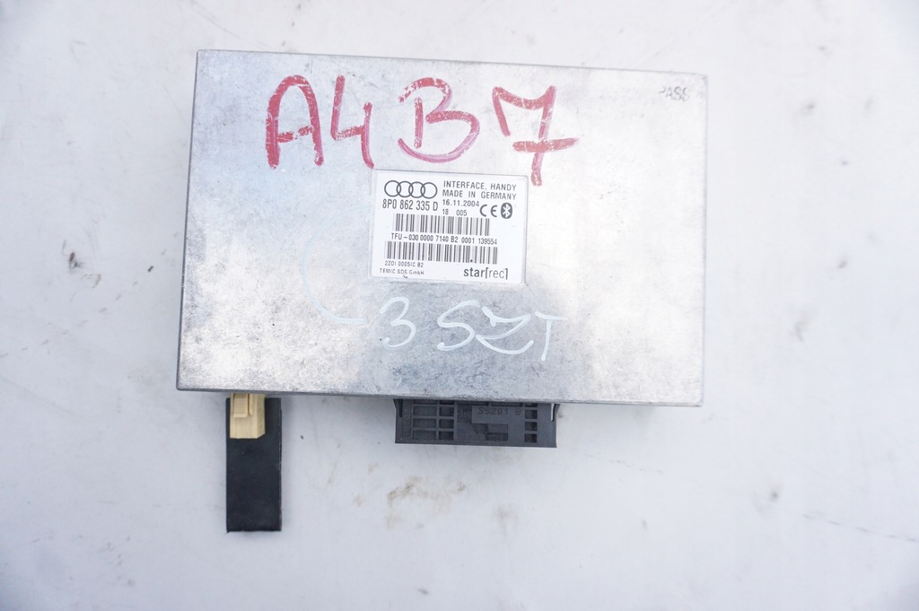 фото №1, Модуль bluetooth 8p0862335d volkswagen audi seat