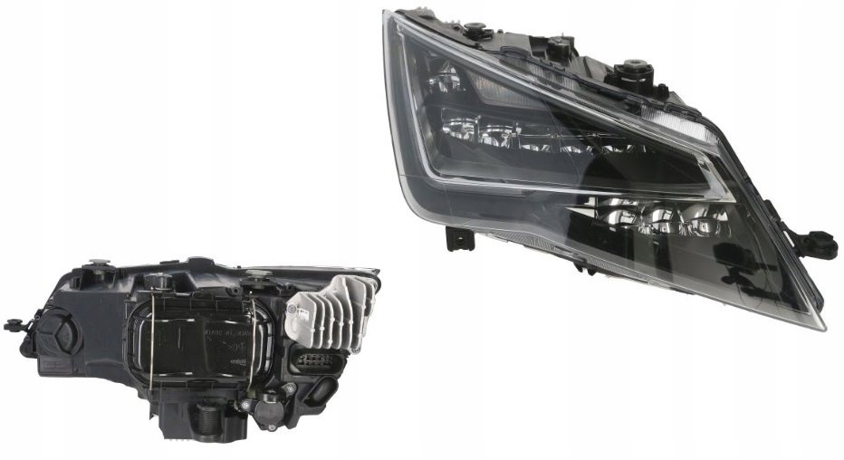фото №1, Фара лампа правый seat leon 12- led valeo