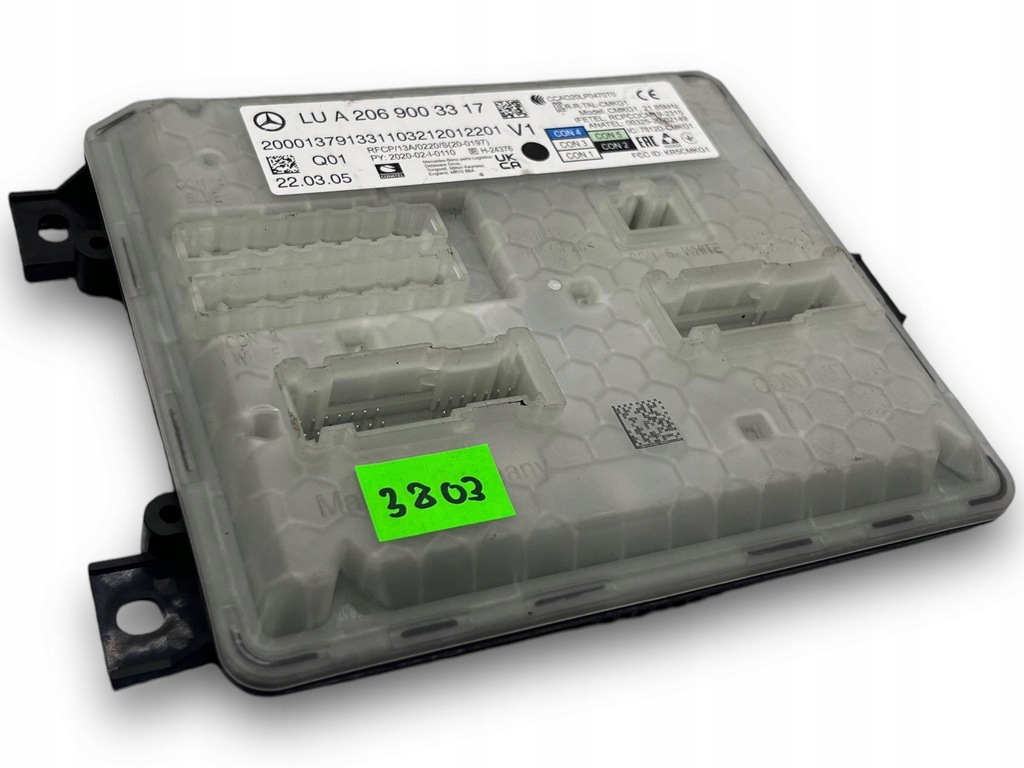 фото №1, Mercedes w206 модуль замка зажигания 2069003317 m