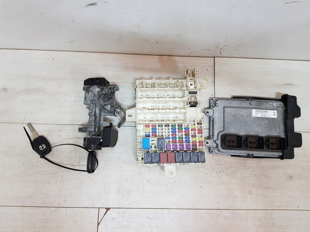 фото №5, Блок керування бортовий комп'ютер двигуна замок запалювання запобіжник eu honda jazz iii 08-11