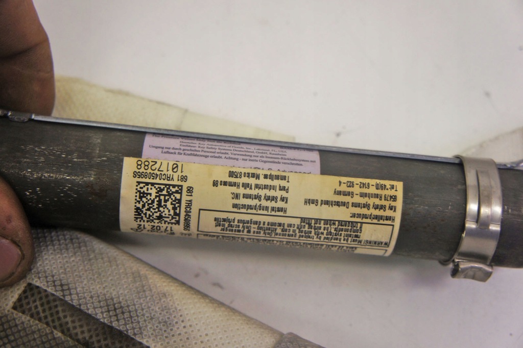 фото №6, Ob275 vw jetta vi 5c подушка безопасности шторка безопасности правая