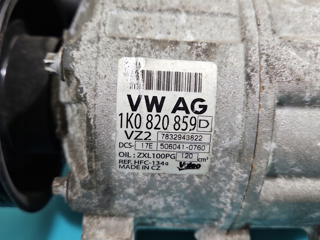 фото №7, Компрессор кондиционера компрессор seat leon ii 1k0820859d