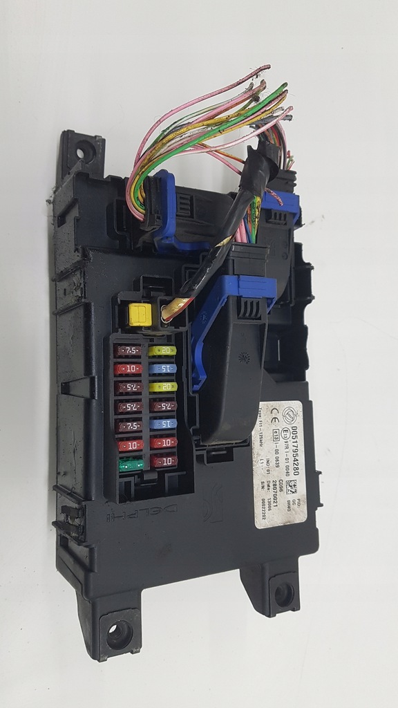 фото №1, Коробка модуль bsi fiat grande punto 00517954280