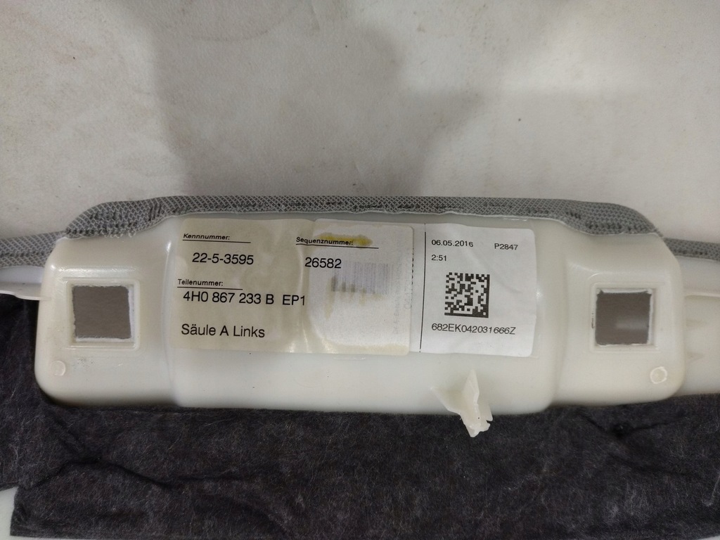 фото №6, 4h0867233b молдинг захист стійка a audi a8 d4 ep1