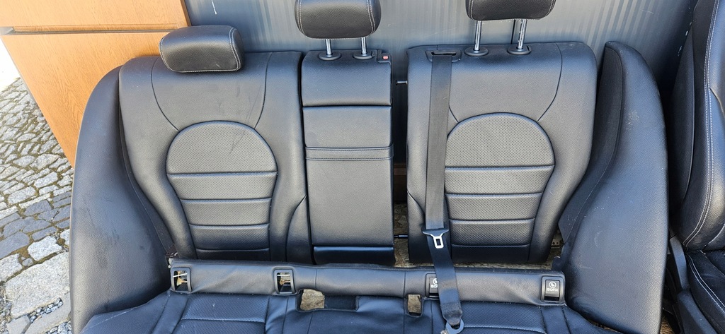 фото №12, Сидіння сидіння mercedes-benz w205 c-klasa sedan europa шкіра електричний