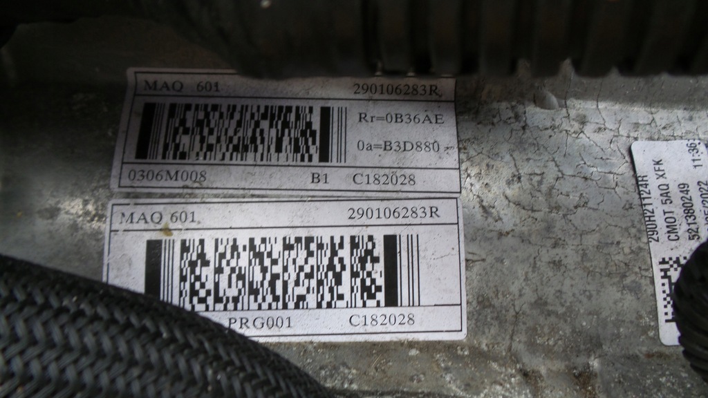 фото №12, Двигун електричний renault zoe 5aq601 290031779r maq601 kompletny інвертор